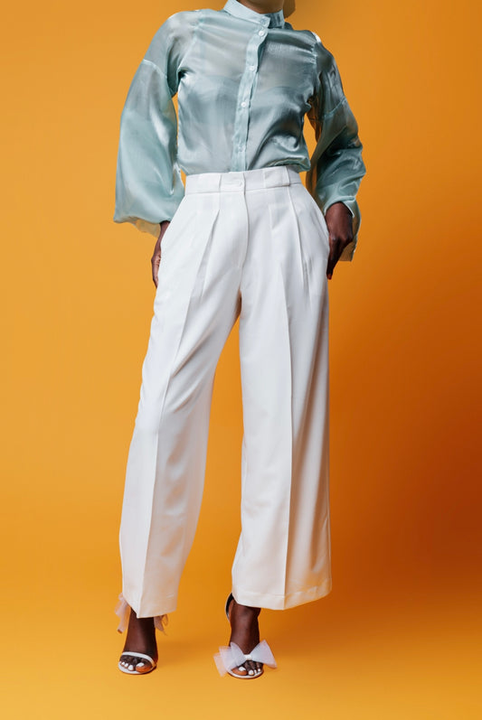 Teri Trousers (Off White)