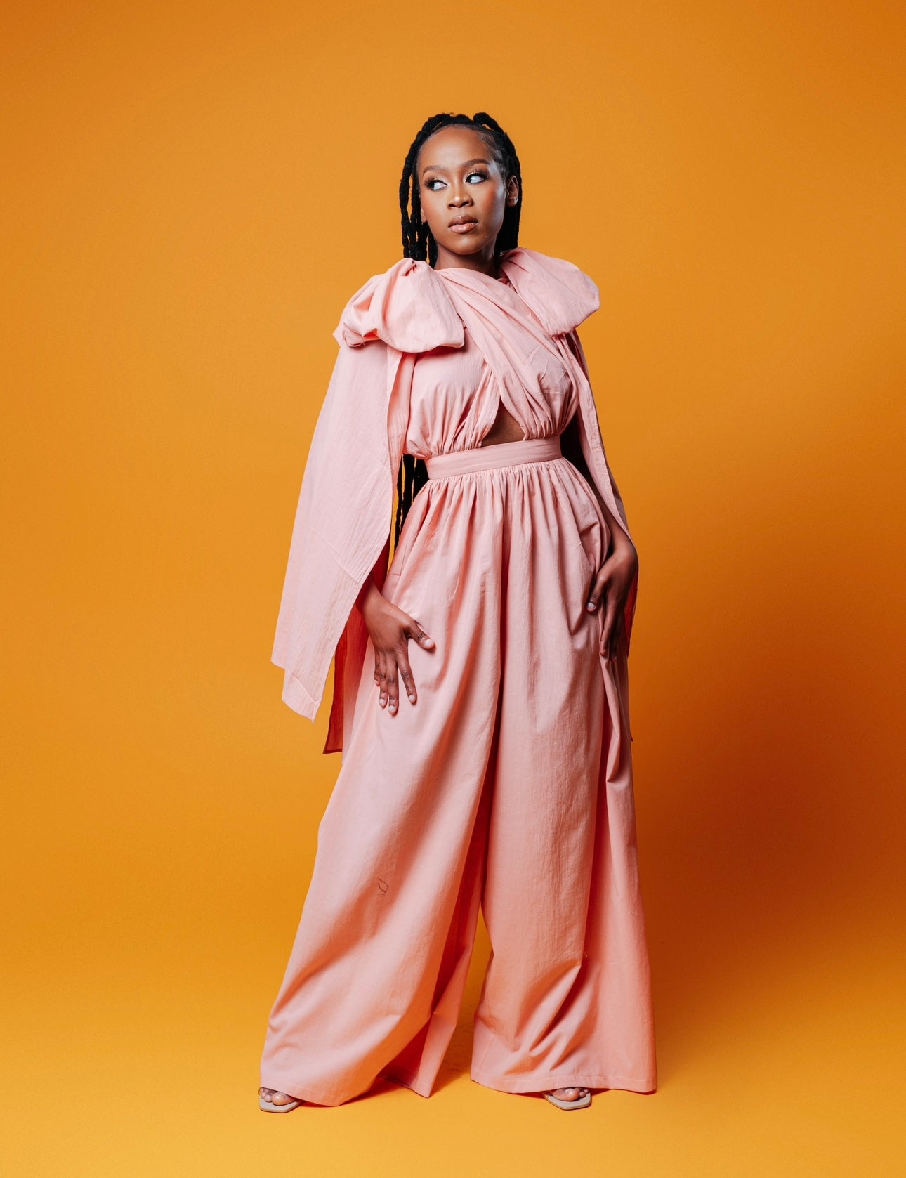 Safiyah Jumpsuit (Salmon)