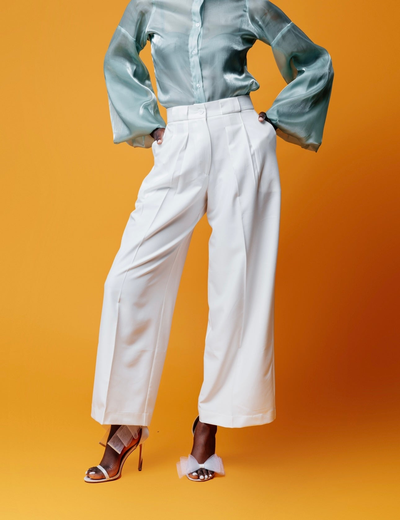 Teri Trousers (Off White)