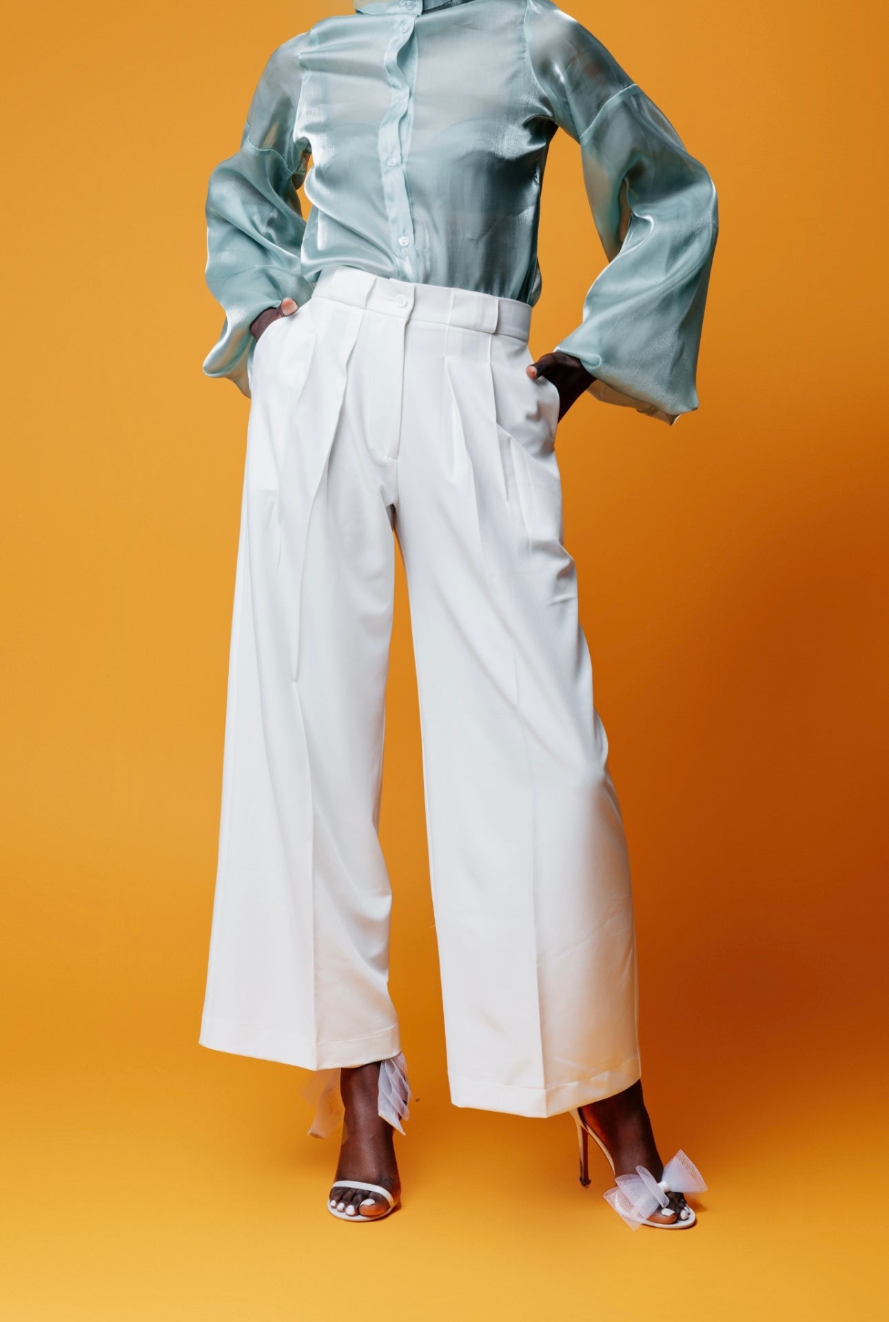 Teri Trousers (Off White)